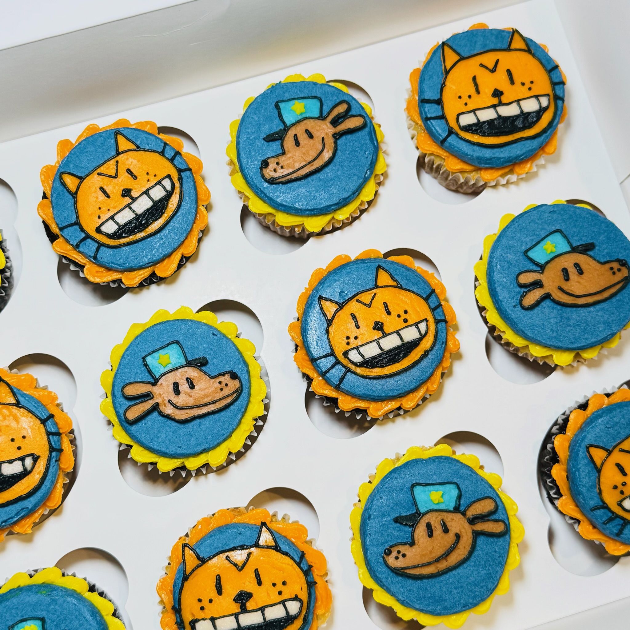 Dog Man and Petey cake